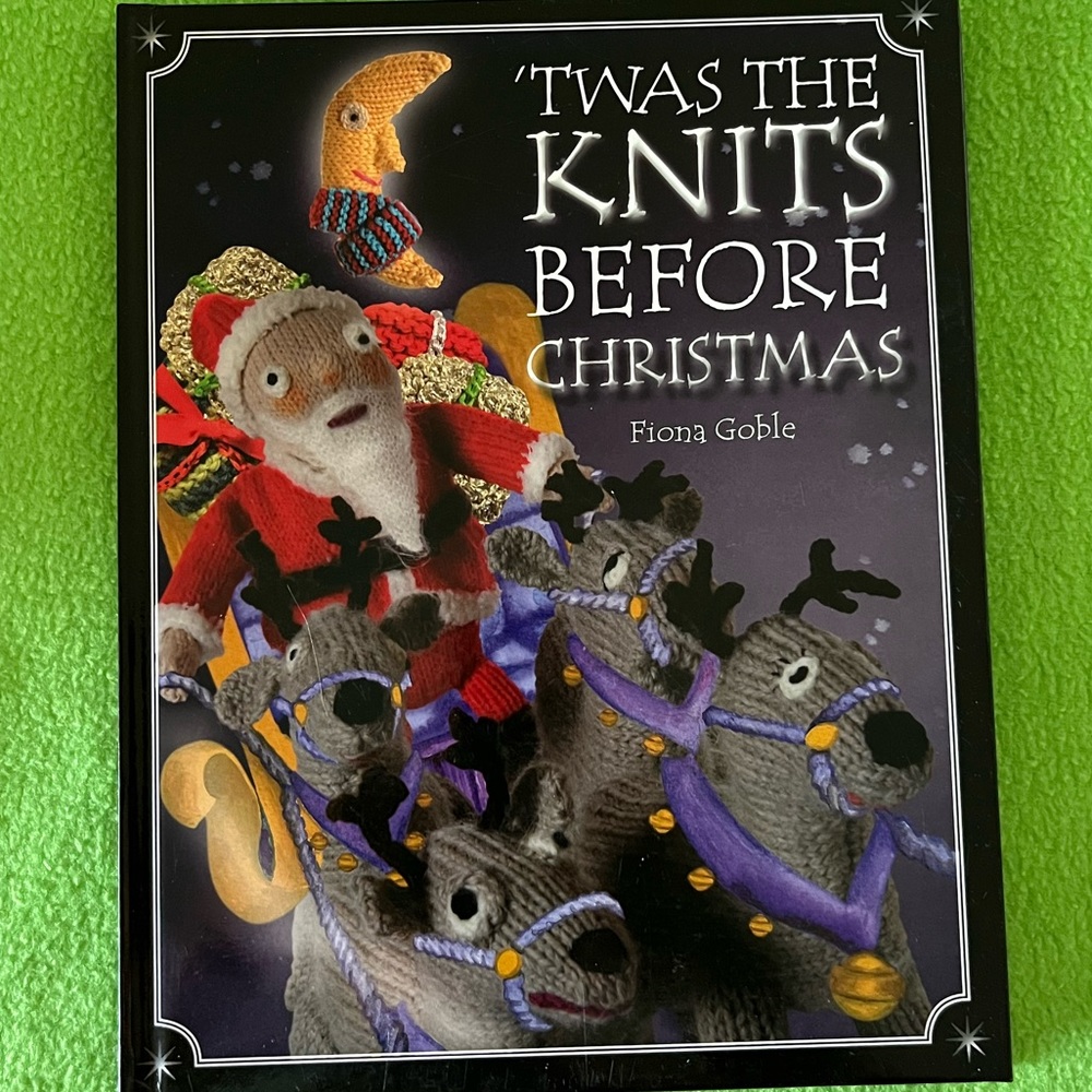 Twas The Knits Before Christmas HC book by Fiona Goble - Picture 1 of 14